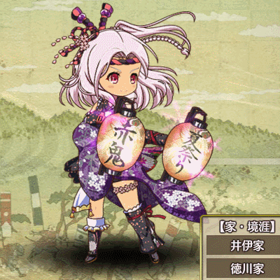【お祭り一番槍】井伊直政SD.gif